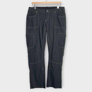 Kuhl Roll Cuff Pants Womans 14 Gray Performance Hiking Outdoor